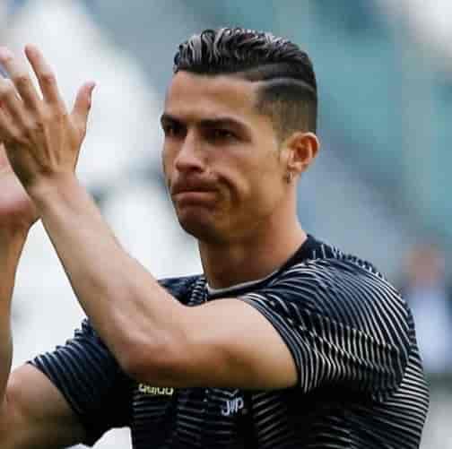 cristiano ronaldo comb over line