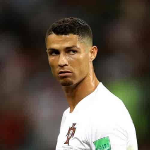 cristiano ronaldo comb over line