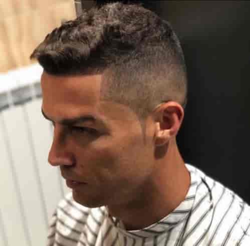 CRISTIANO RONALDO HIGH FADE + THICK TOP HAIR