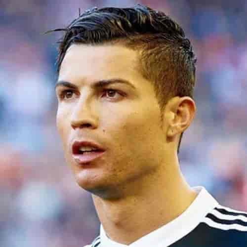 Cristiano Ronaldo New Haircut 2014 World Cup with Shaved Lines