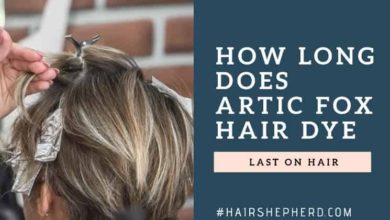 How long does Artic fox hair dye last on hair
