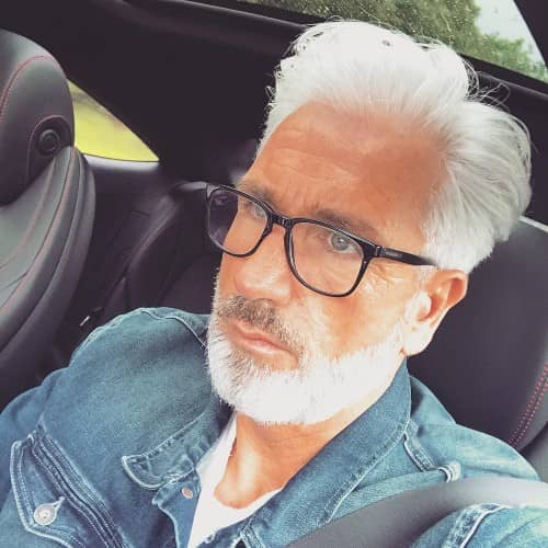 19 Short Haircuts For Gray Hair MEN'S SUPER CUTS