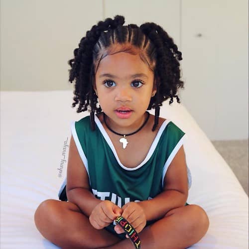 21 Cute Hairstyles for Toddlers with Curly Hair [Simple Guide]