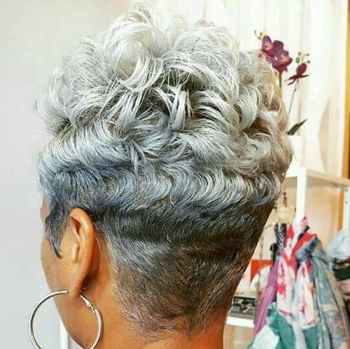 TRENDING SHORT HAIRSTYLES FOR GRAY HAIR