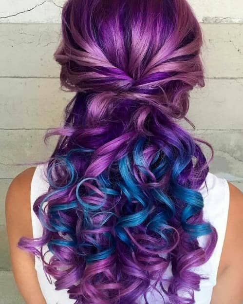 DEEP BLUE + PURPLE