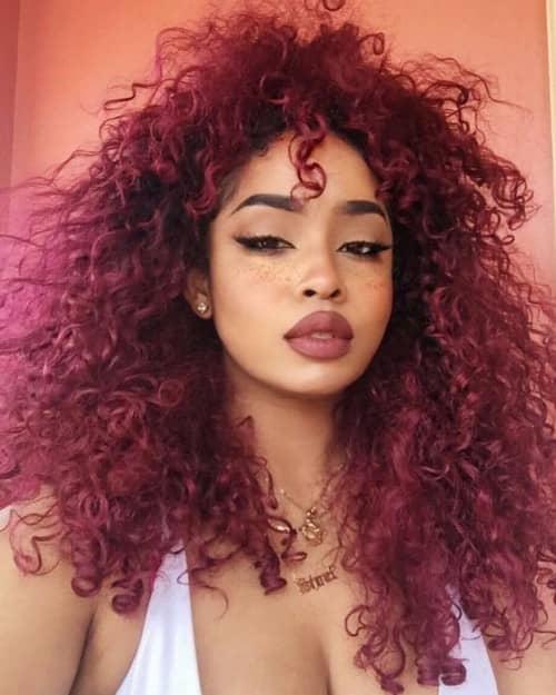 RED WINE HAIR COLOR