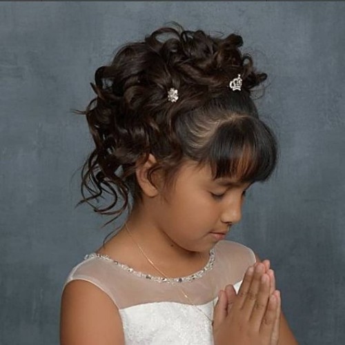 53 First Holy Communion Hairstyles For Kids Best