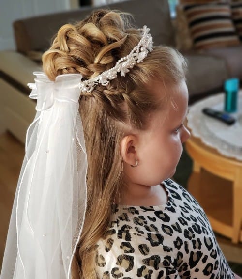 53 First Holy Communion Hairstyles For Kids [BEST]