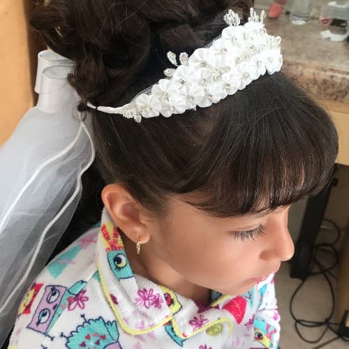 communion hairstyles for mexican girls｜TikTok Search