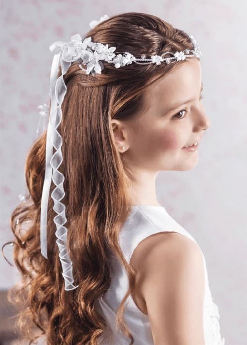 Easy Hairstyle For Holy Communion