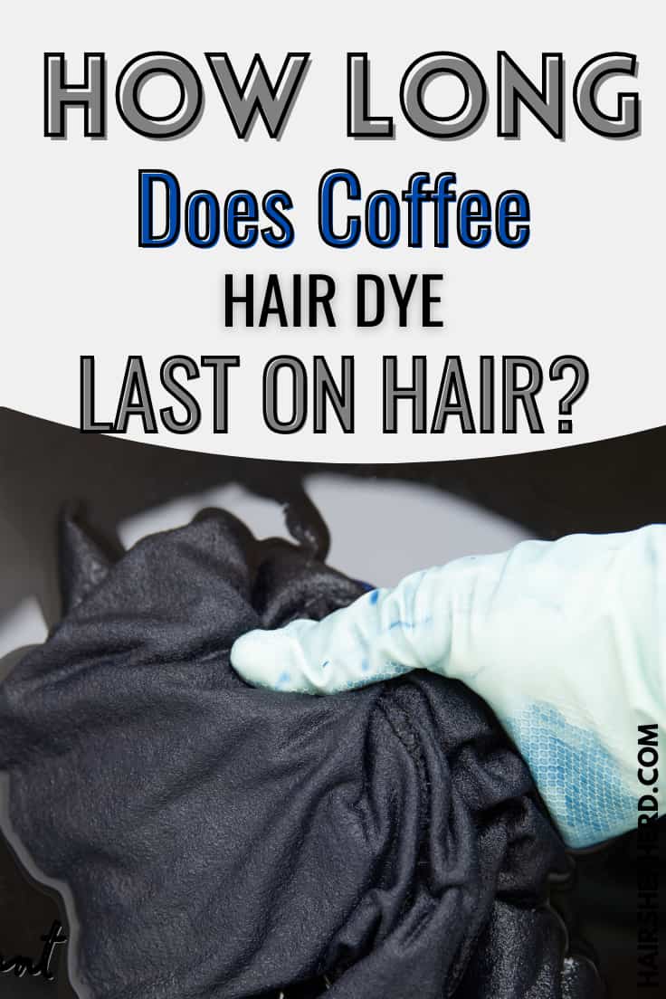 COFFEE HAIR DYE