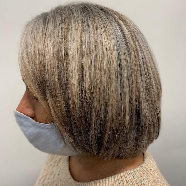 Textured Bob Haircut