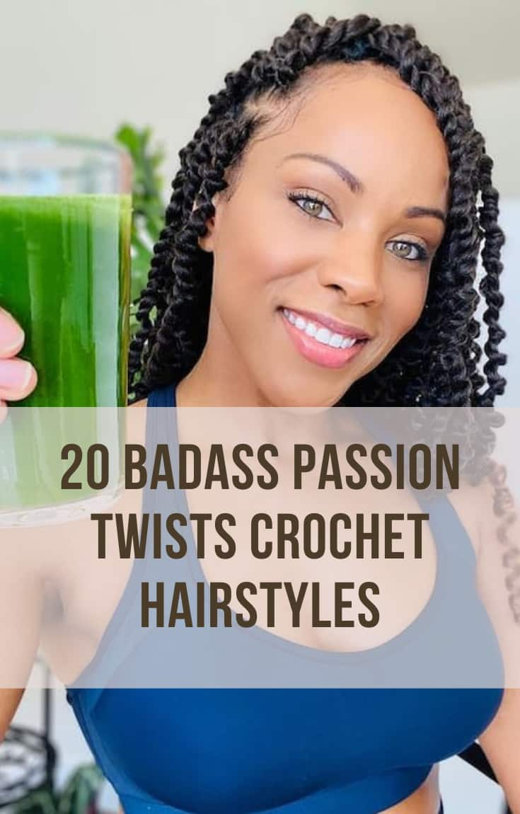 passion twists crochet hair styles