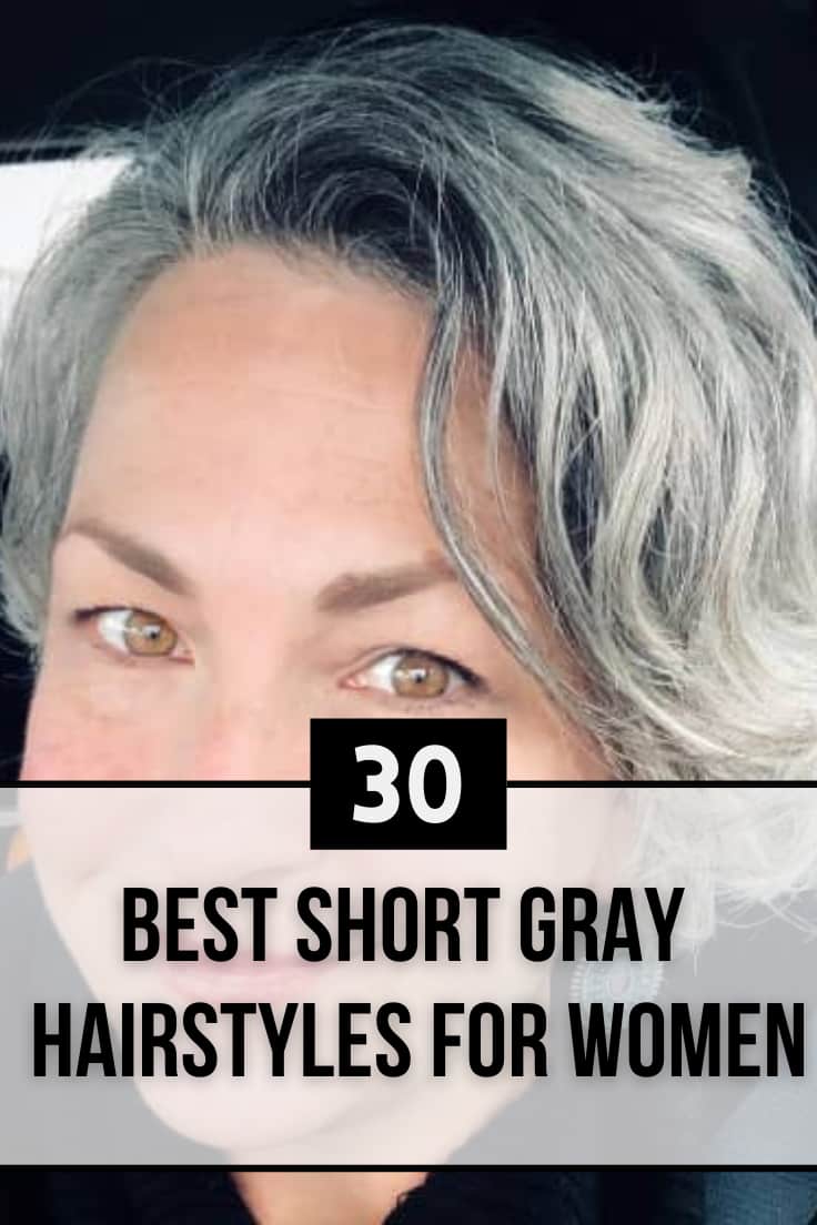 31 Short Gray Hairstyles For Women You Can't Miss This Year