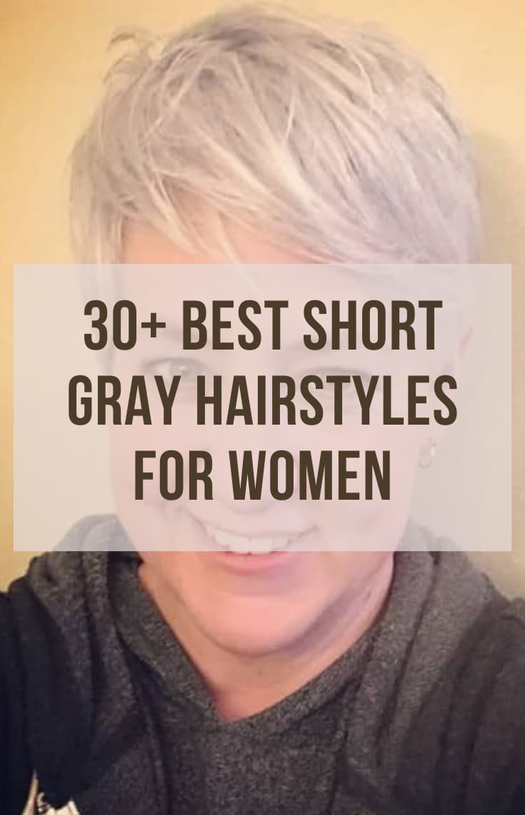 31 Short Gray Hairstyles For Women You Can't Miss This Year