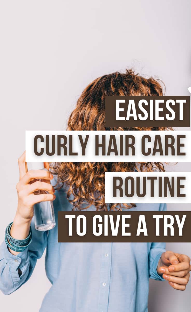 curly hair care routine