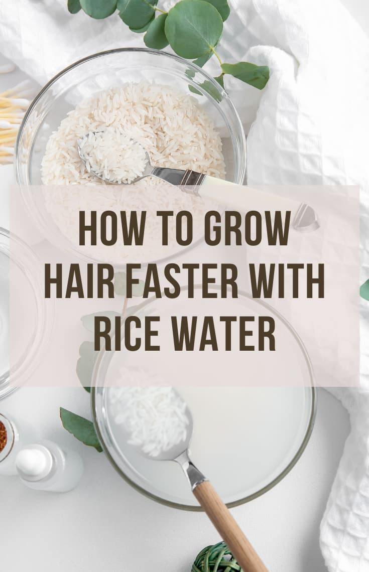 grow hair faster with rice water