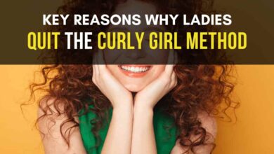 QUIT THE CURLY GIRL METHOD