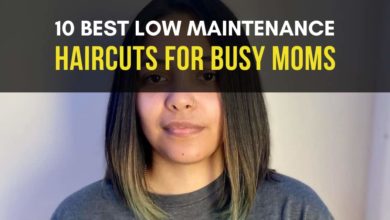 BEST LOW MAINTENANCE HAIRCUTS FOR BUSY MOMS