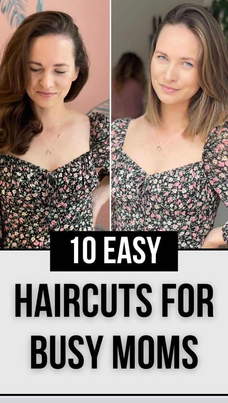 10 Easy Low Maintenance Haircuts for Busy Moms