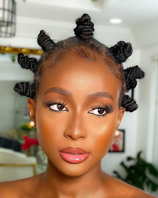 Bantu Knots Hairstyle