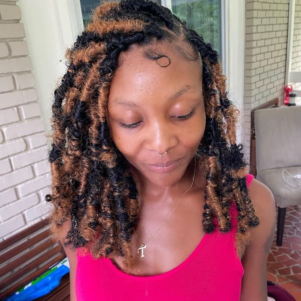 Boho Locs Hairstyle