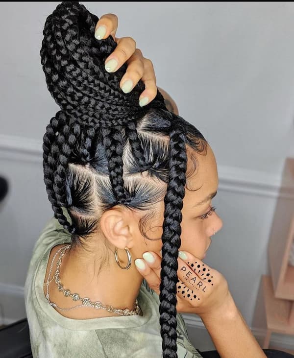 cute jumbo box braids