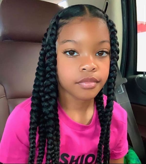 Kids Jumbo Box Braid