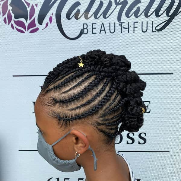 Mohawk Braid Hairstyle