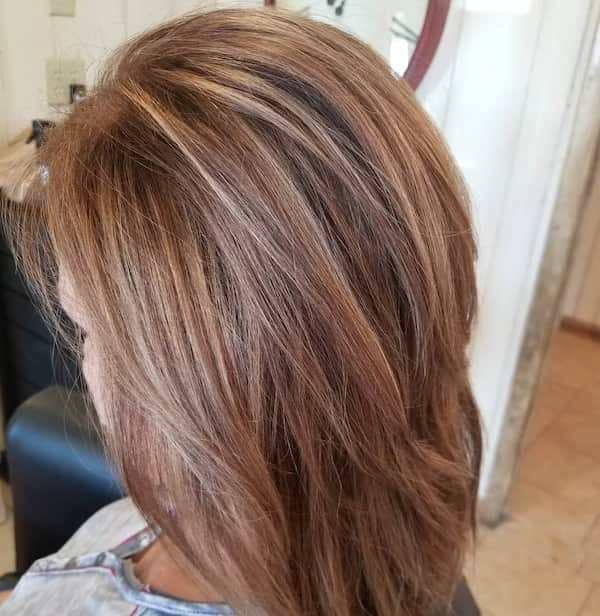 Layered Medium Length Haircut