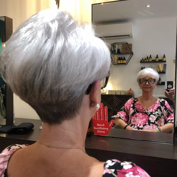 Thick Fine hair Pixie Cut