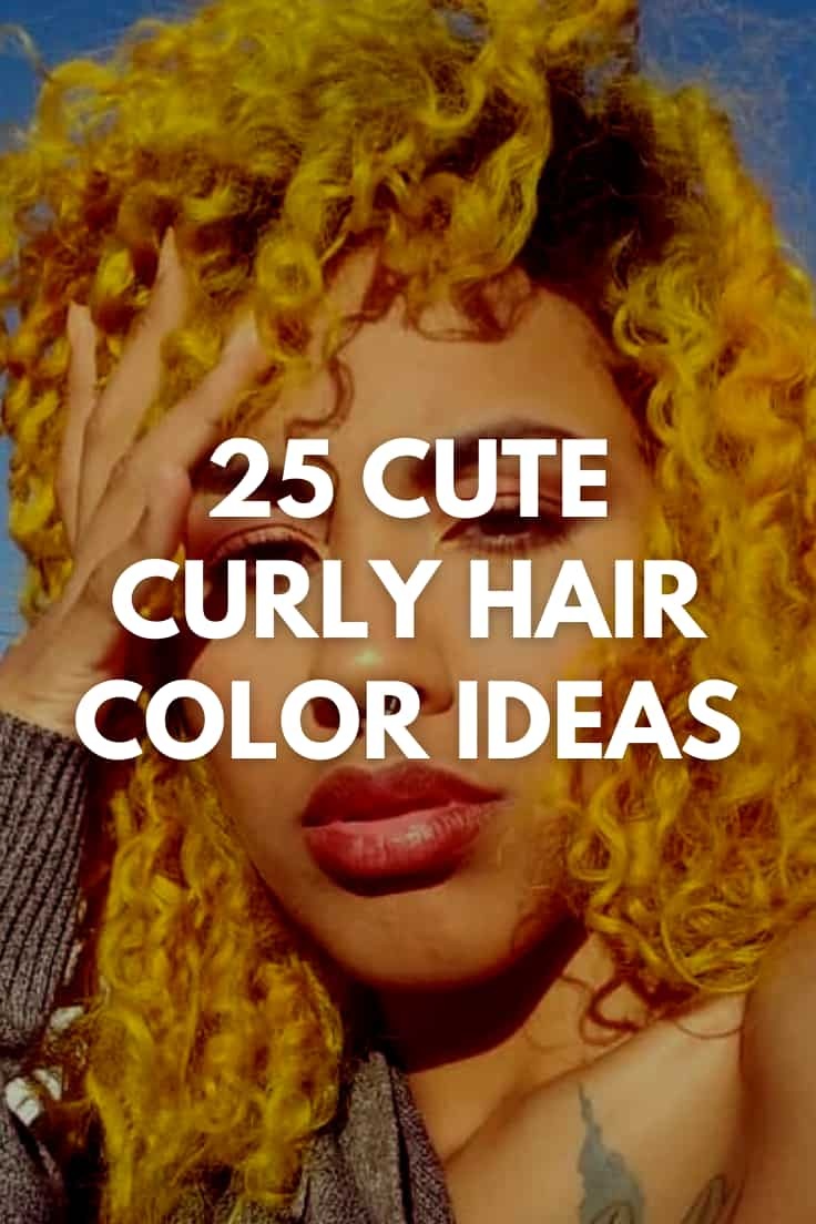 curly hair color ideas fall 2021