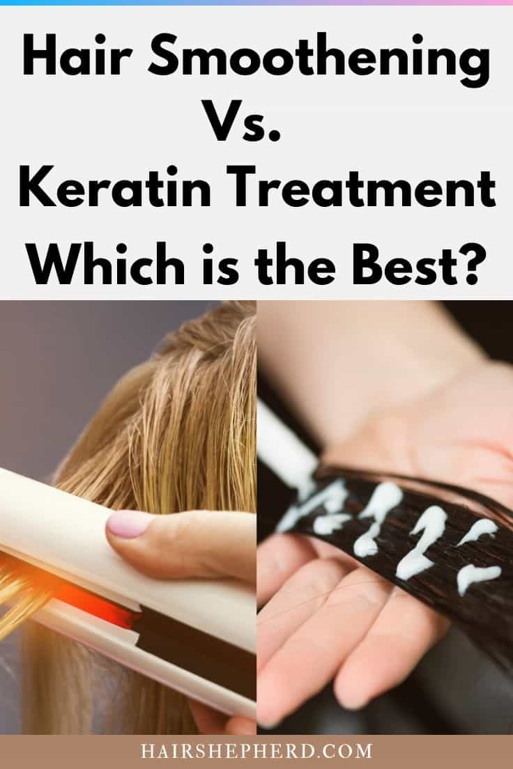 Hair Smoothening vs. Keratin Treatment