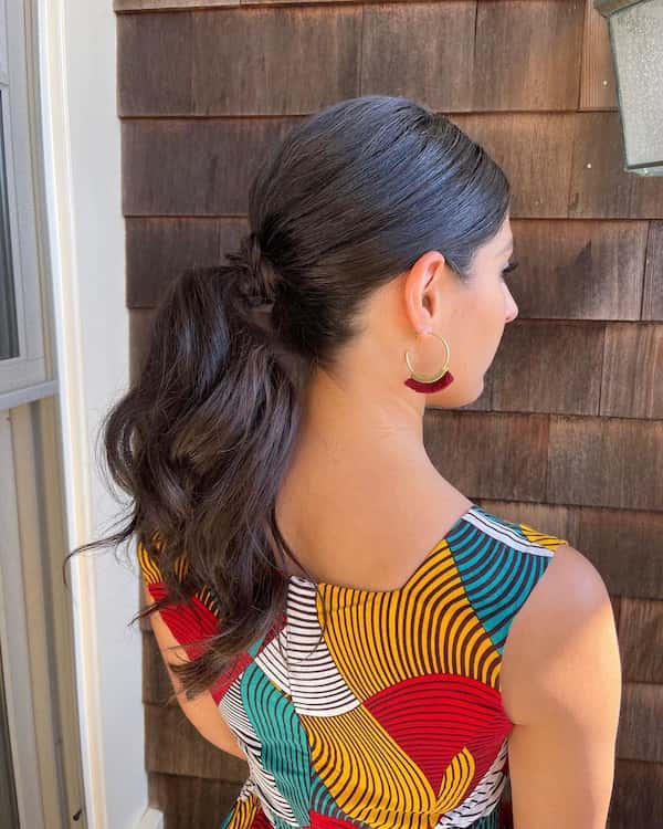 Low Ponytail Hairstyle