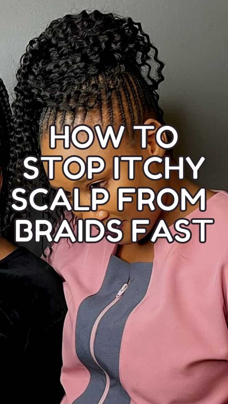 How to stop itchy scalp from braid