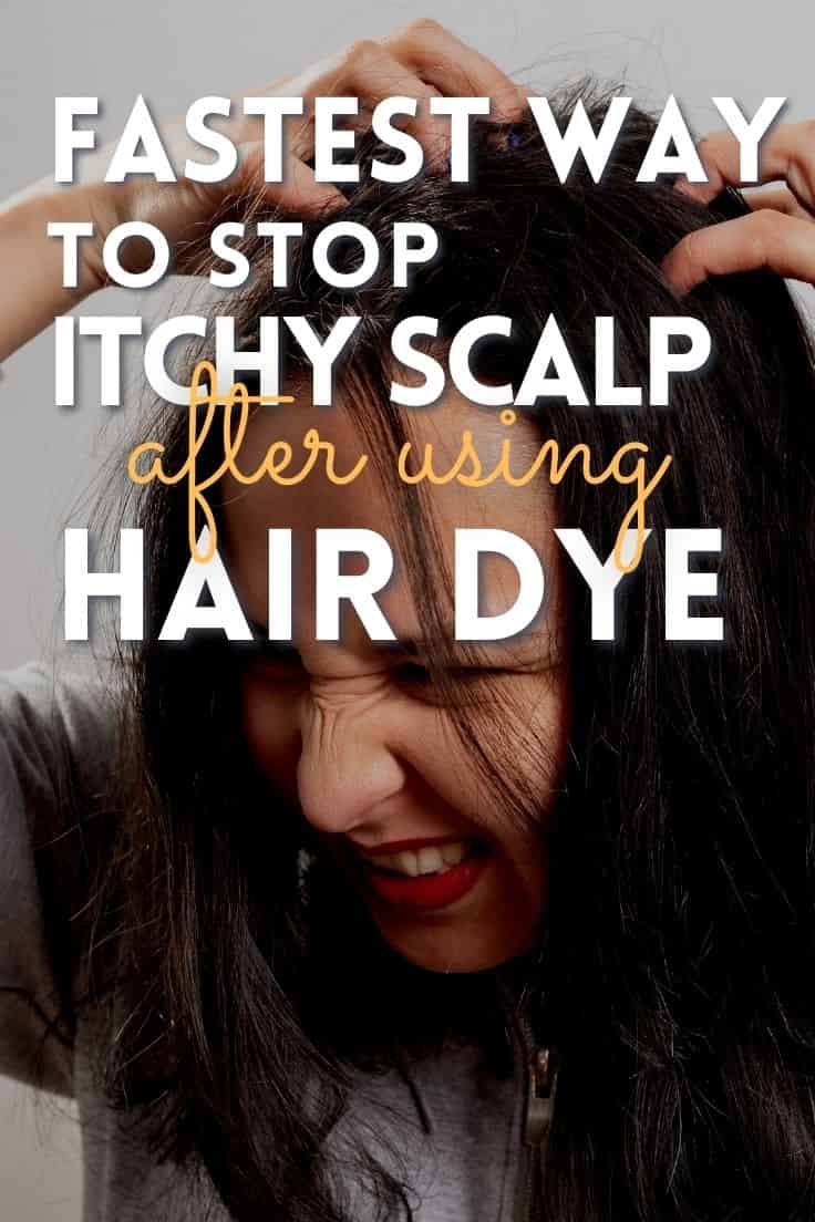 itchy scalp after hair coloring