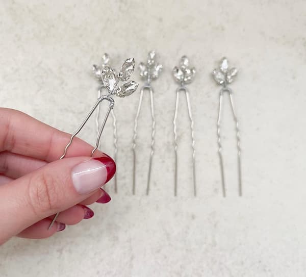 Crystal Hair Pins