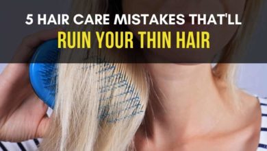 Hair Care Mistakes That'll Ruin Your Thin Hair