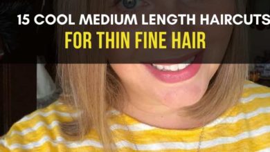 Cool Medium-Length Haircuts for Thin Fine Hair