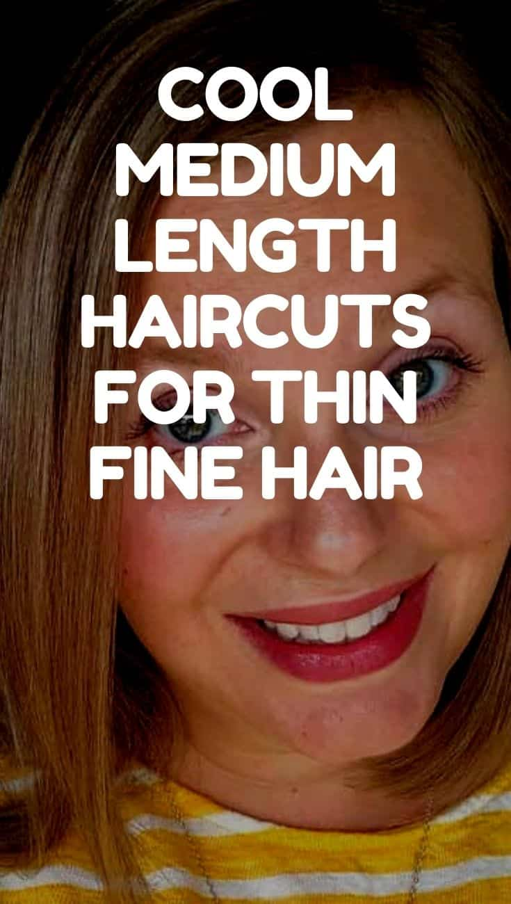 Medium-Length Haircuts for Thin Fine Hair