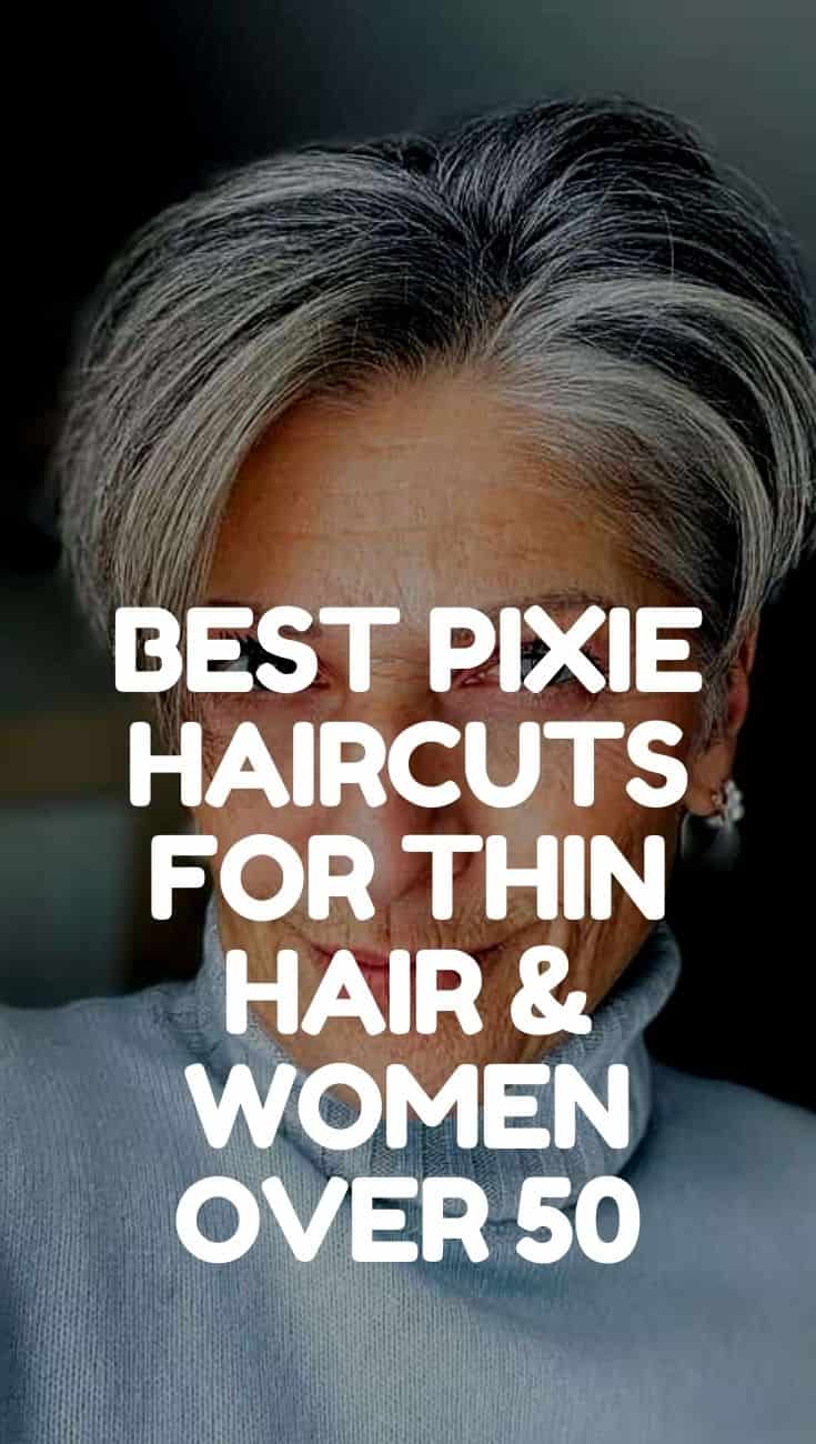 Pixie Haircuts for Fine Thin Hair Over 50