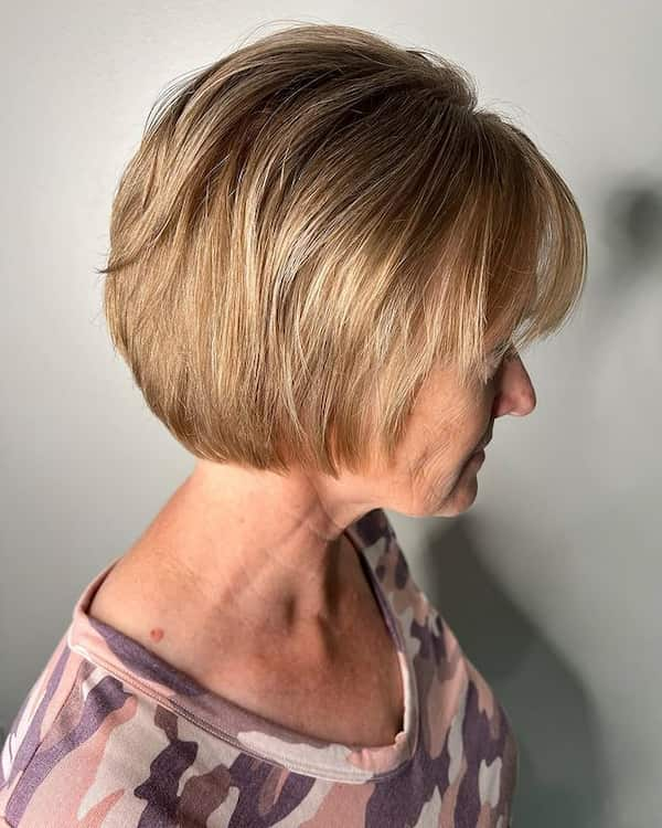 Shaggy Mullet Layered Bob