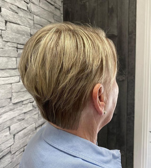 27 Youthful Short Haircuts for Women Over 50