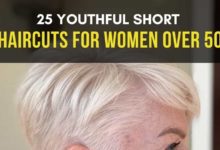 Youthful Short Haircuts for Women Over 50