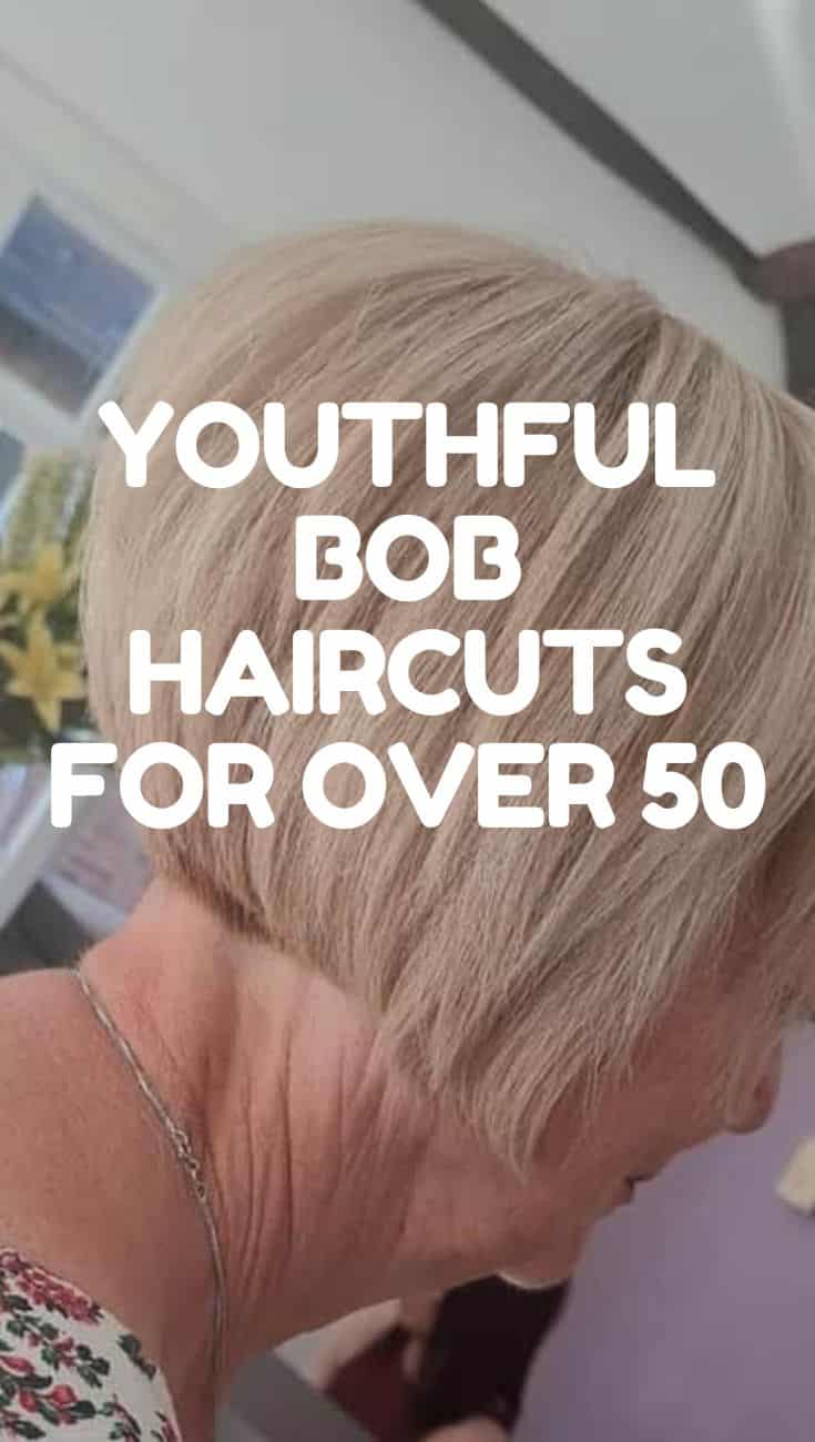 bob haircuts for older women