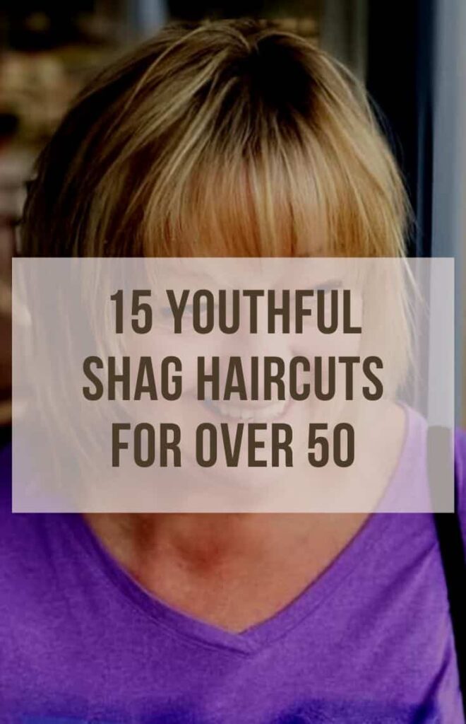 Shag Haircuts for Older Women