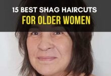 Short Shag Haircuts for Older Women