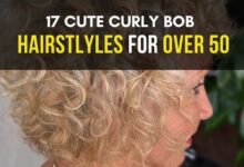 Curly Bob Hairstyles for Over 50