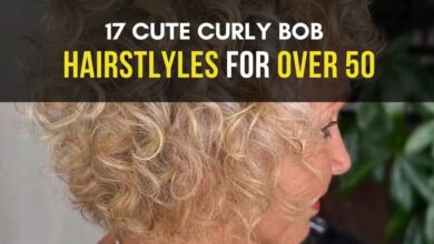 Curly Bob Hairstyles for Over 50