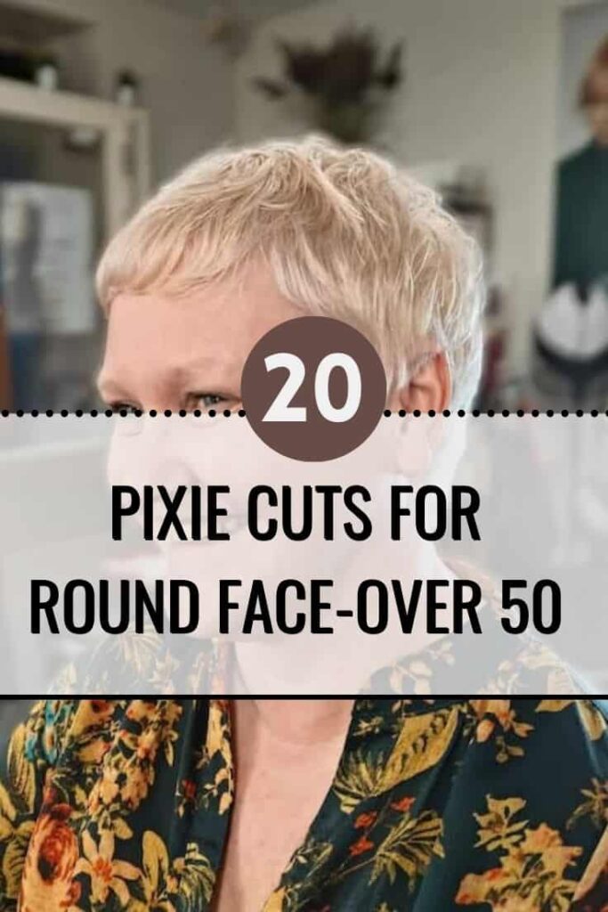 Pixie Cuts for Round Face